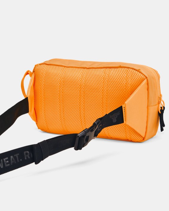 Unisex Project Rock Waist Bag, Orange, pdpMainDesktop image number 1